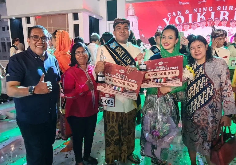 Mahasiswa FPK UNAIR Raih Gelar Wakil I Cak Surabaya