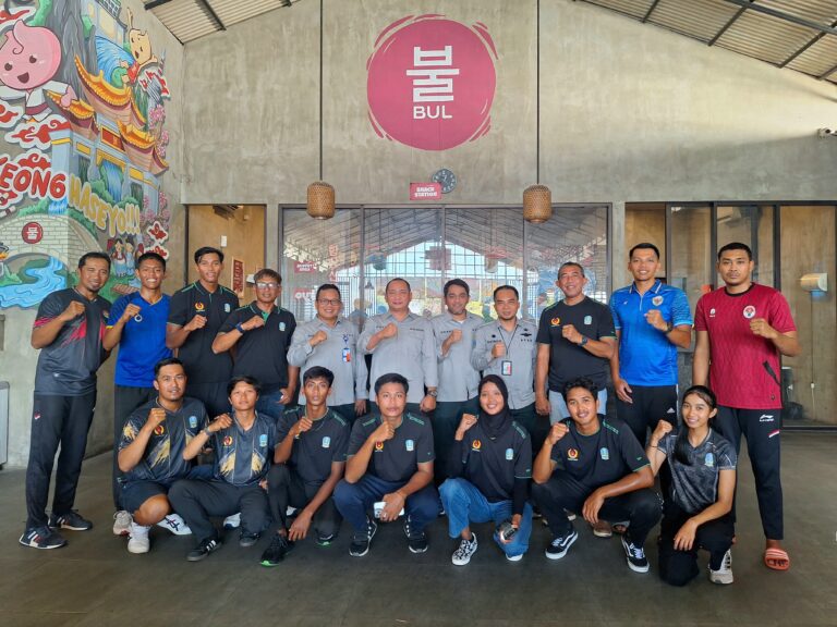 BPBD Jatim Support Kontingen Tim Bola Voli Pantai PON XXI Aceh-Sumut 2024