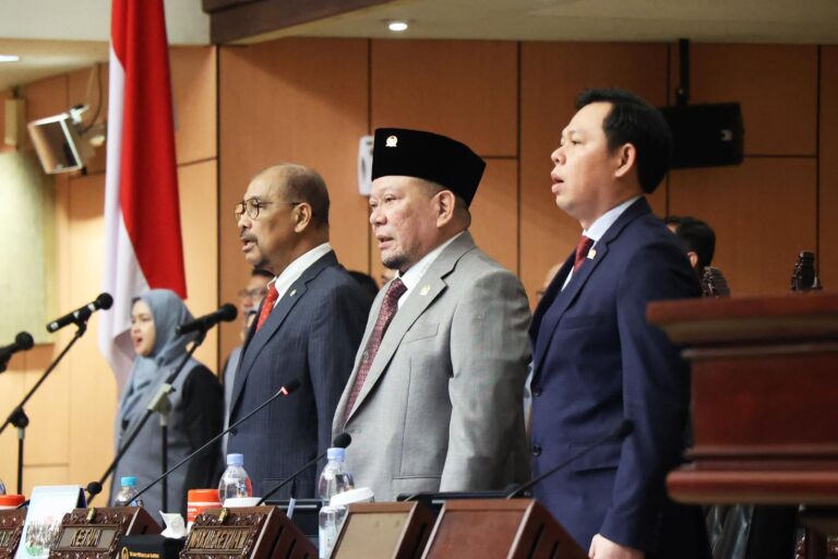 Sidang Paripurna Luar Biasa DPD RI Putuskan Pemilihan Pimpinan dengan Sistem Paket