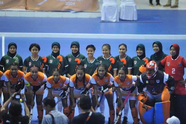 Buka Peluang Melaju Perebutan Emas PONXXI Aceh-Sumut 2024, setelah Tim Hockey Indoor Putri Jatim Kalahkan 10-0 Dari Lampung