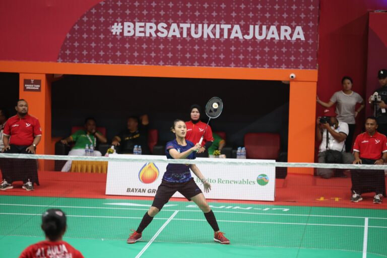 PON XXI 2024 : Bulutangkis Jatim Loloskan Dua Nomor Ke Final