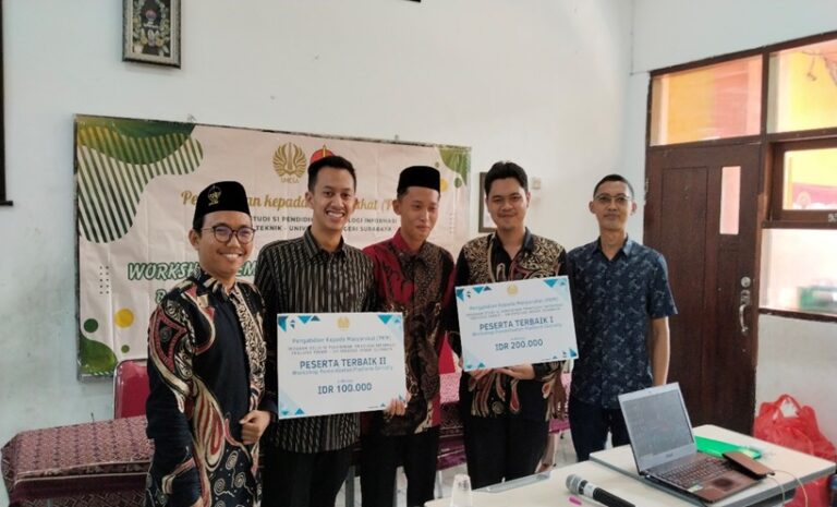 Menyambut Generasi Alpha, Tim PKM UNESA Beri Workshop Guru SMP 10 Nopember Sidoarjo