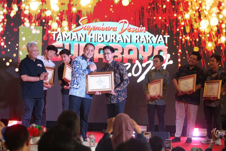 Pemkot Surabaya Umumkan Pemenang Lomba Desain Kawasan Eks THR-TRS, Tim Asal Surabaya Raih Gelar Juara