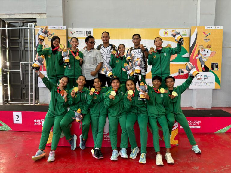 PON XXI Aceh-Sumut, Sepak Takraw Putri Jatim Sumbang Emas