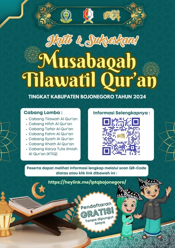 Pemkab Bojonegoro Gelar Lomba MTQ Tahun 2024
