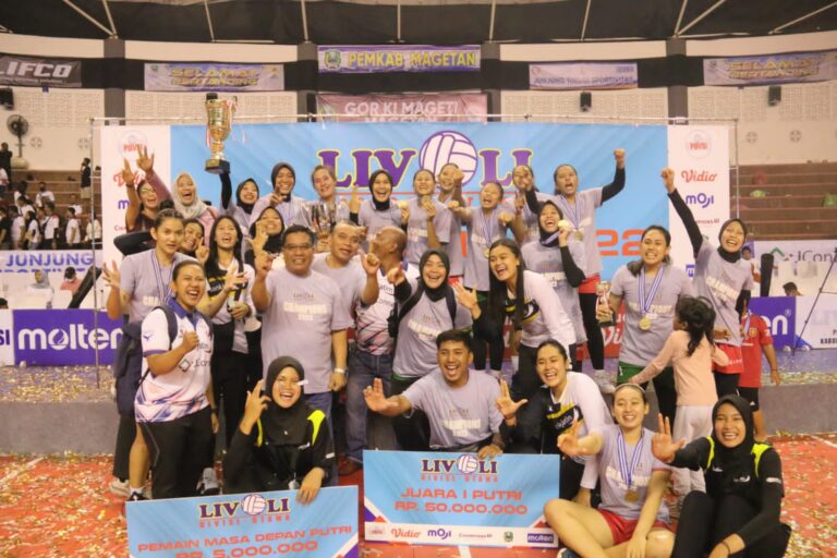 Putri Bank Jatim dan PLN Awali Putaran Reguler Kedua di Bojonegoro