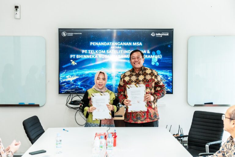 Manfaatkan Satelit Merah Putih 2, TelkomGroup Perkuat Digitalisasi Maritim