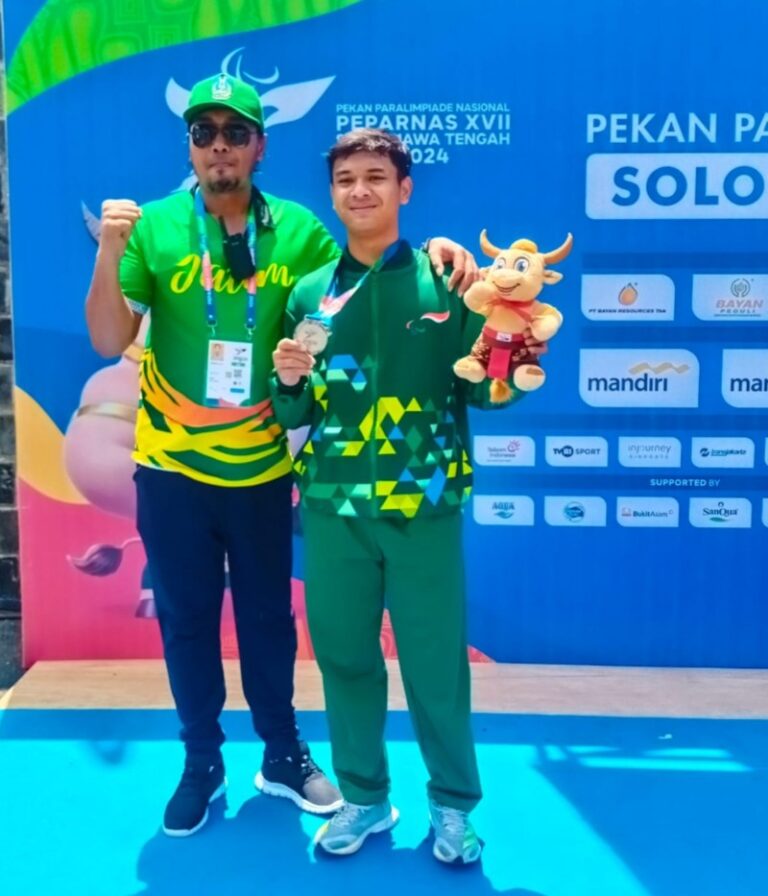 Ryan Ardha Diarta Sumbang Medali Perak di 100 Meter Putra T44 di Peparnas 2024 Solo