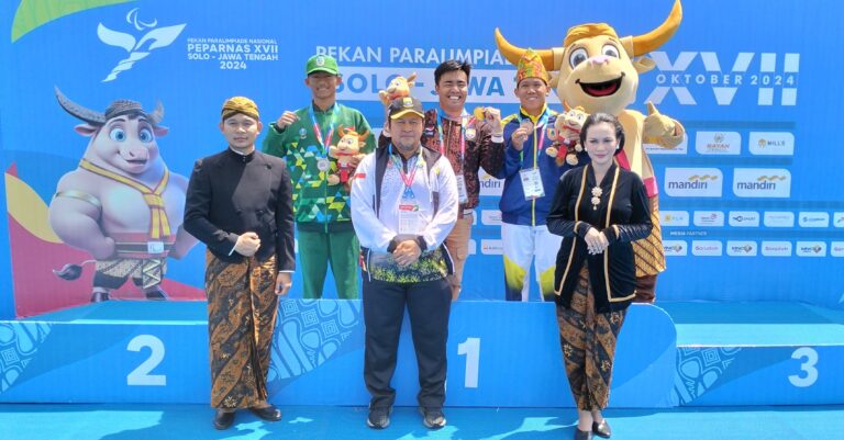 Atlet Para Renang Jatim Ubaidillah Amsar, Raih Medali Perak di Peparnas 2024