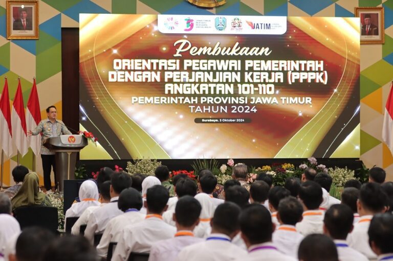 Buka Orientasi PPPK Angkatan 101-110, Pj Gubernur Dorong Transformasi dan Penguatan SDM