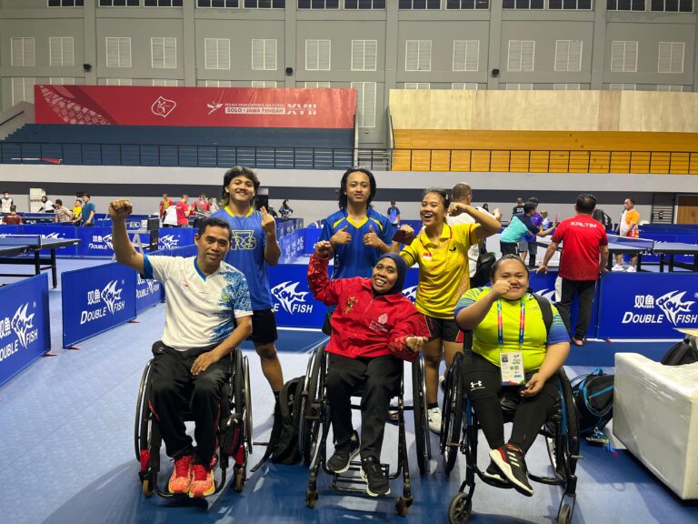 Atlet Para Tenis Meja Jatim, Uji Coba Venue di GOR Bung Karno Sukoharjo