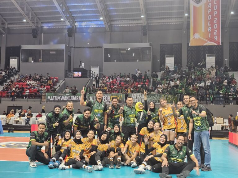 Piala Kapolri 2024 : Putri Jatim Bertekad Rebut Juara Pool meski Sudah Lolos ke Semifinal