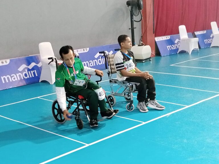 Sumardi, Atlet Boccia Jatim, Berhasil Raih Medali Perunggu