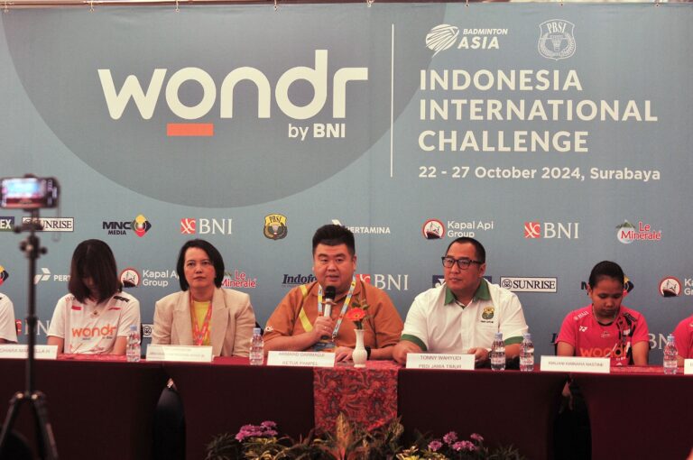 Surabaya Kembali Jadi Tuan Rumah BNI Indonesia International Challenge 2024