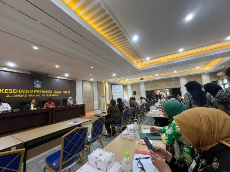 Dinkes Jatim Gelar Rakor Pencegahan Penyakit Tidak Menular dan Sosialisasi Perda Kawasan Tanpa Rokok