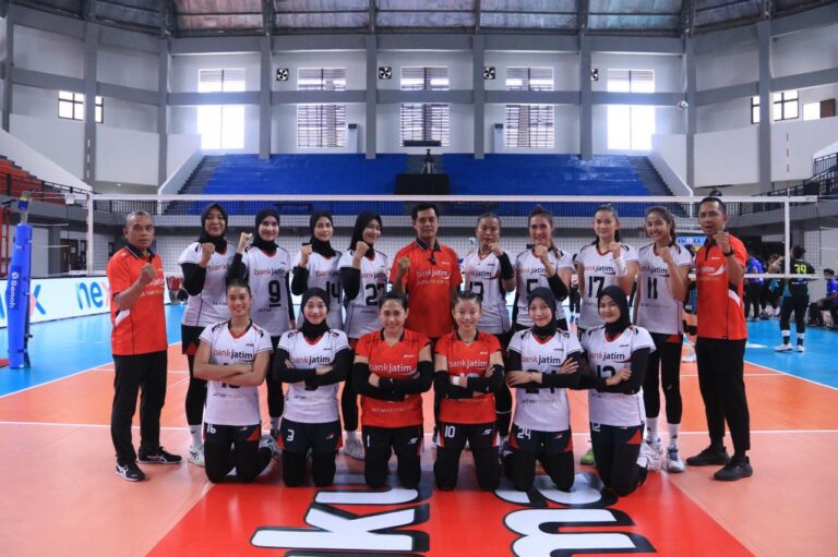 Putri Bank Jatim dan Rajawali O2C Menangkan Laga Perdana