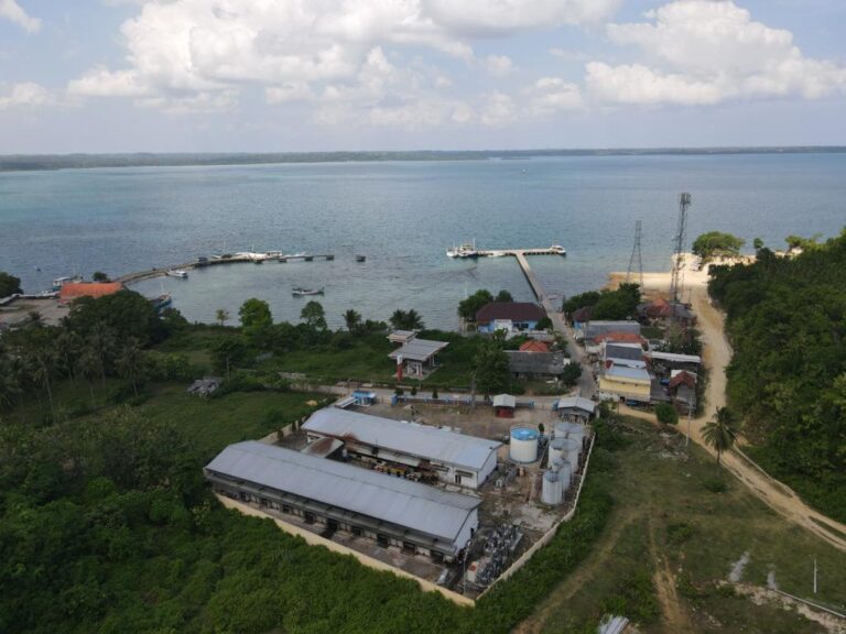 PLN Operasikan Tower 20 KV Kangean-Mamburit, Terangi Ratusan Rumah di Madura