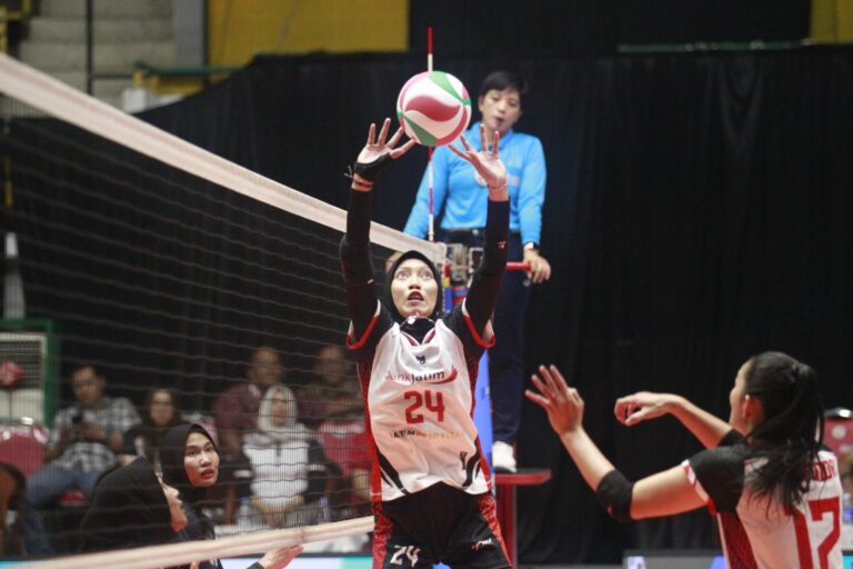 Putri Bank Jatim dan TNI AU Bertekad Raih Kemenangan Awal Putaran Kedua