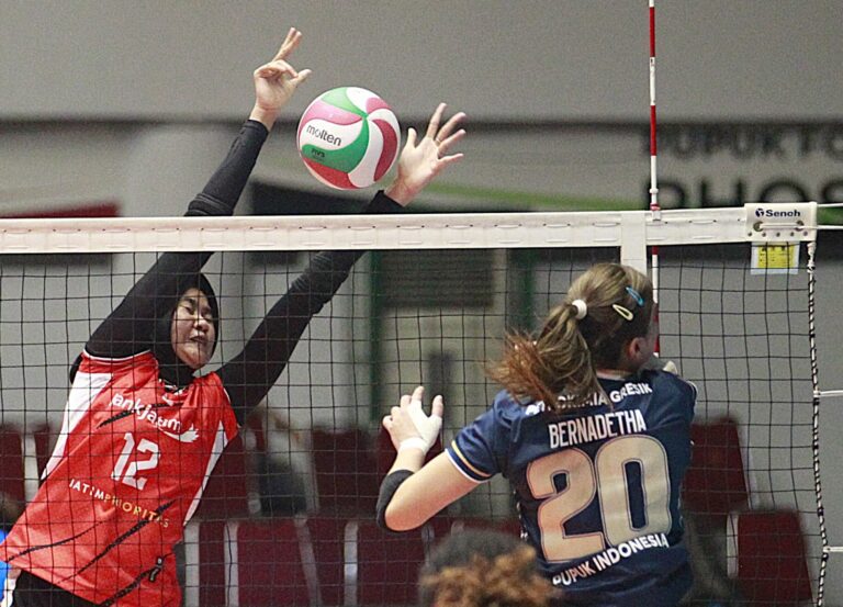 Petrokimia Gresik Sukses Menangkan Laga Keduanya, Usai Bekuk Bank Jatim 3-0