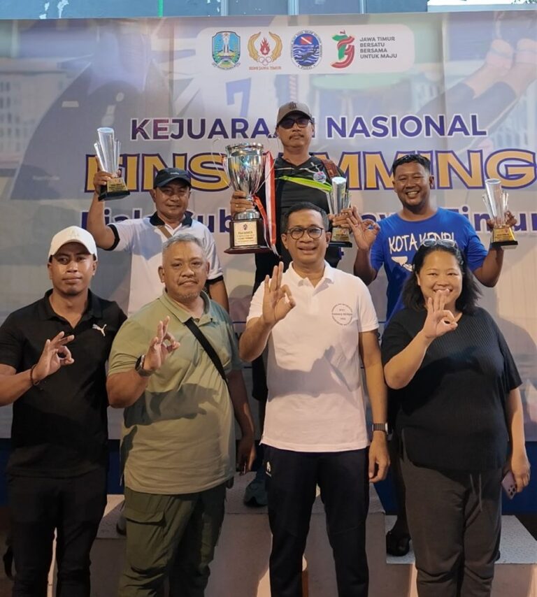 Badung Raih Juara Umum Kejuaraan Nasional Fins Swimming Piala Gubernur 2024