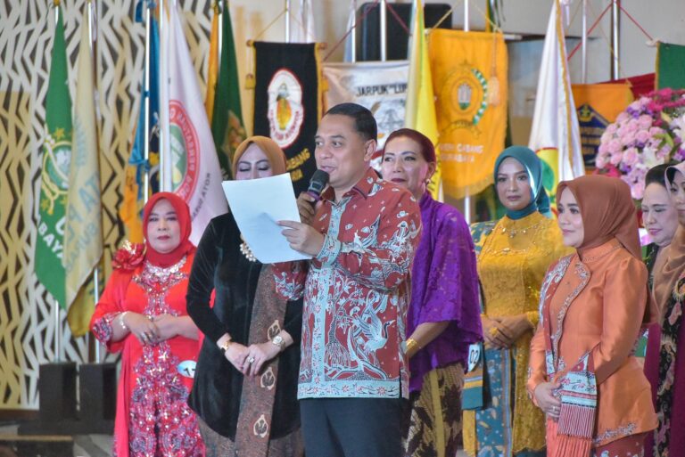 Peringatan HUT ke-58 GOW Surabaya, Wali Kota Eri Cahyadi Ajak Tingkatkan IPM bersama Wanita Inspiratif