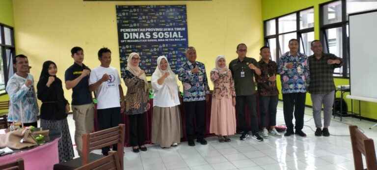 Pemprov Jatim-UPT RSBN Malang Dinsos Jatim Terima PSAI Untuk Koordinasi Menjelang Final Sepak Bola Amputasi