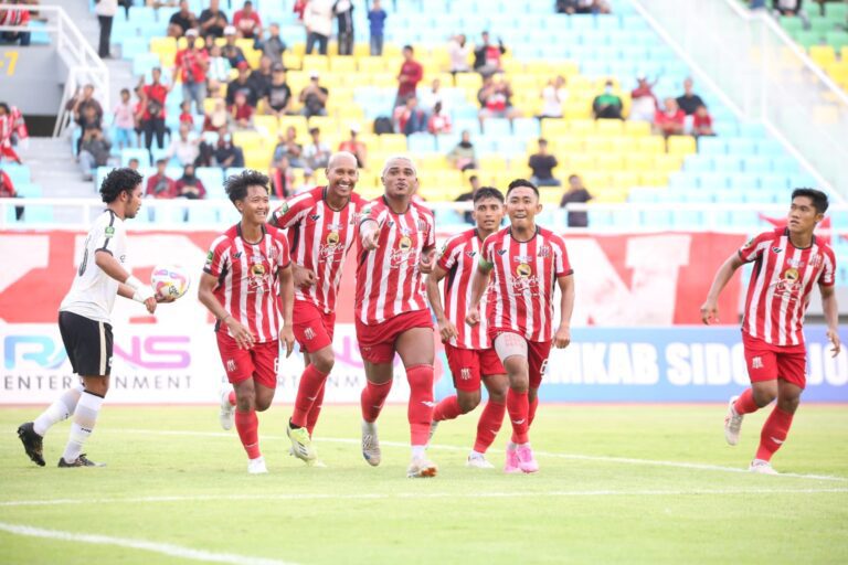 Deltras FC Menang Telak 3-0 atas RANS Nusantara FC di Gelora Delta Sidoarjo