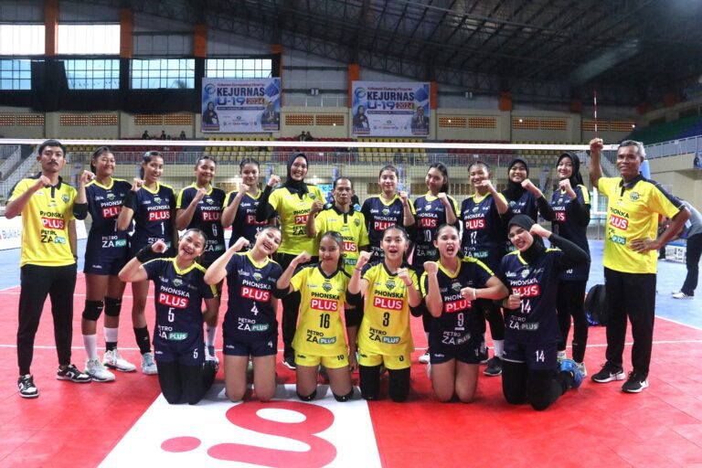 Menangi Dua Laga, Petrokimia Lolos ke Babak Kedua Kejurnas Voli U-19