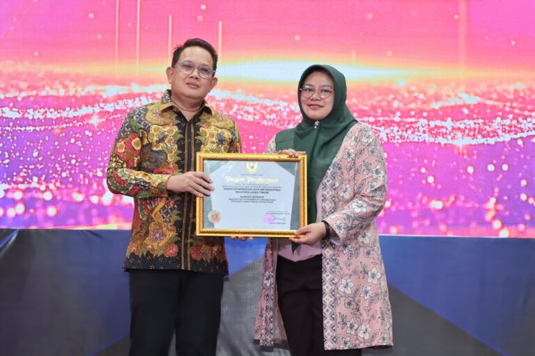 Diskominfo Jatim Raih Predikat Sangat Inovatif dalam Innovative Government Award 2024