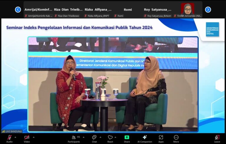 Kemkomdigi Gelar Seminar Indeks PIKP Tahun 2024