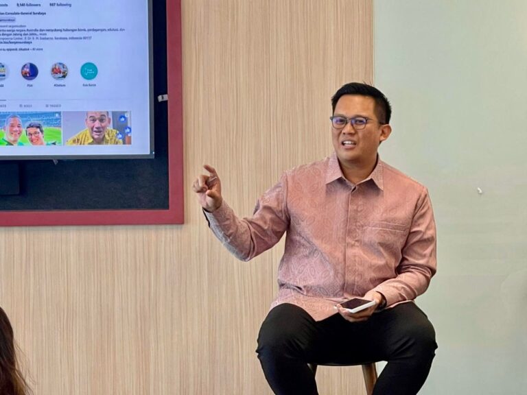 Ketua Kadin Surabaya Beberkan Potensi Kota Pahlawan di Forum Western Sydney University