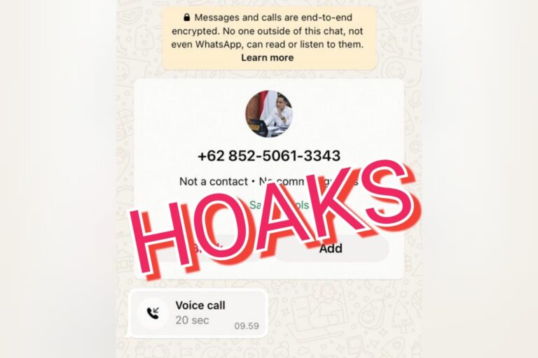 Beredar WhatsApp Mengatasnamakan Wali Kota Eri Cahyadi, Pemkot Surabaya Imbau Warga Waspada Aksi Penipuan