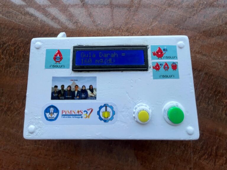 Insgluni, Deteksi Gula Darah Non-Invasif Karya Mahasiswa ITS