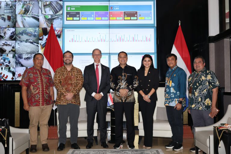 Sambut Kunjungan Dubes Belanda di Surabaya, Wali Kota Eri Jajaki Upaya Sister City