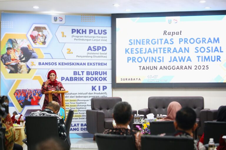 Gelar Rapat Bersama Dinsos Kabupaten/Kota, Kadinsos Jatim Singgung Penanganan Masyarakat Miskin Baru Pasca Bencana