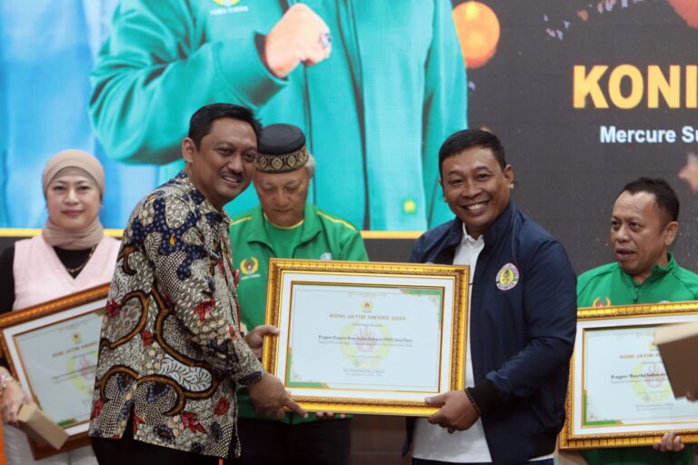 Usai Terima KONI Award, Jujitsu Jatim Siapkan Atlet di Kejurnas Pacitan