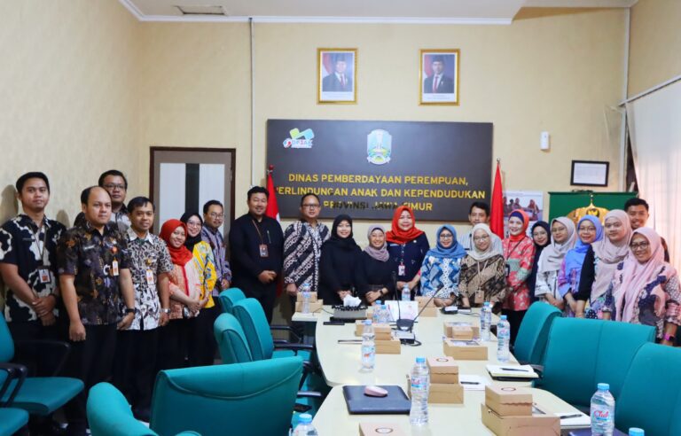 Diskominfo dan DP3AK Jatim Belajar Bareng Produksi Konten Medsos