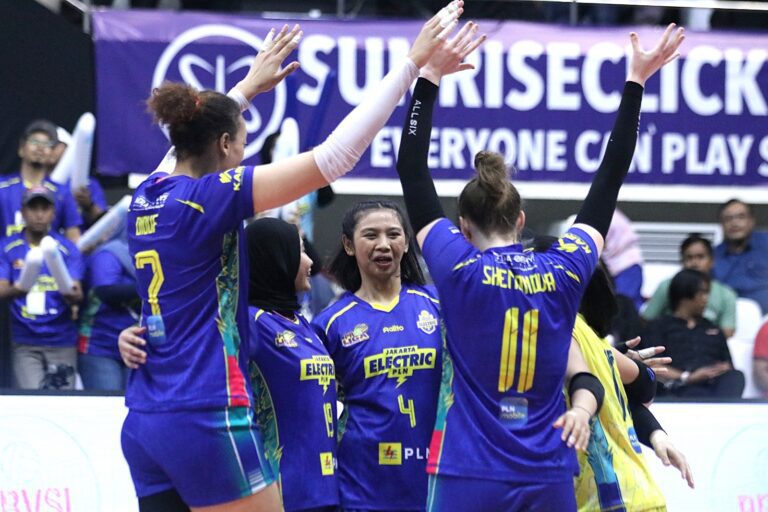 PLN Mobile Proliga 2025 : Electric PLN Penuhi Target Sapu Bersih Dua Laga di Kandang