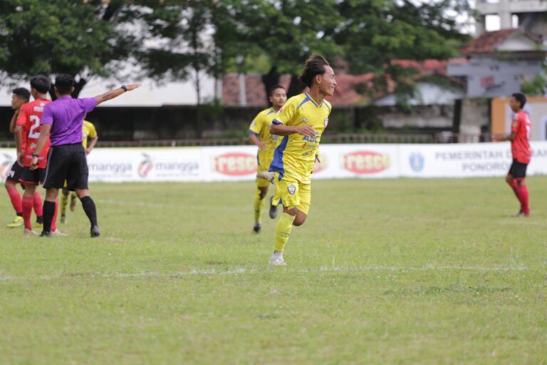 Dua Gol Ahmad Dheni, Pastikan UNESA FC Lolos ke 16 Besar Liga 4 Asprov PSSI Jatim
