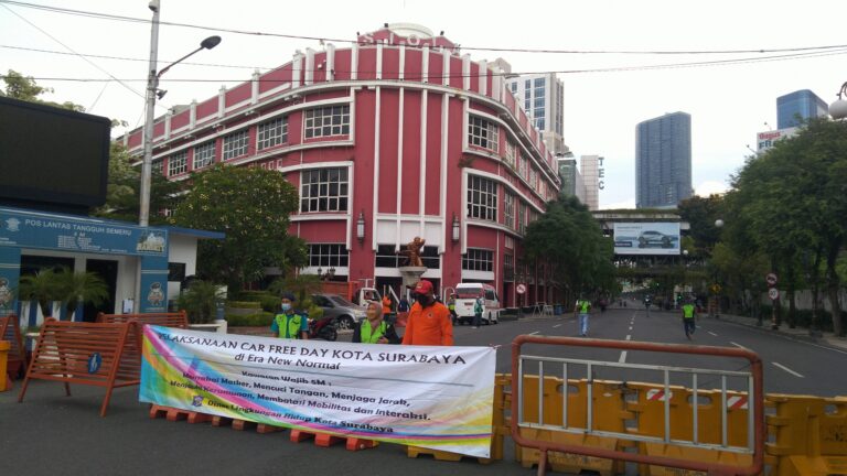 Sambut Tahun Baru 2025, Pemkot Surabaya Kembali Gelar Car Free Day