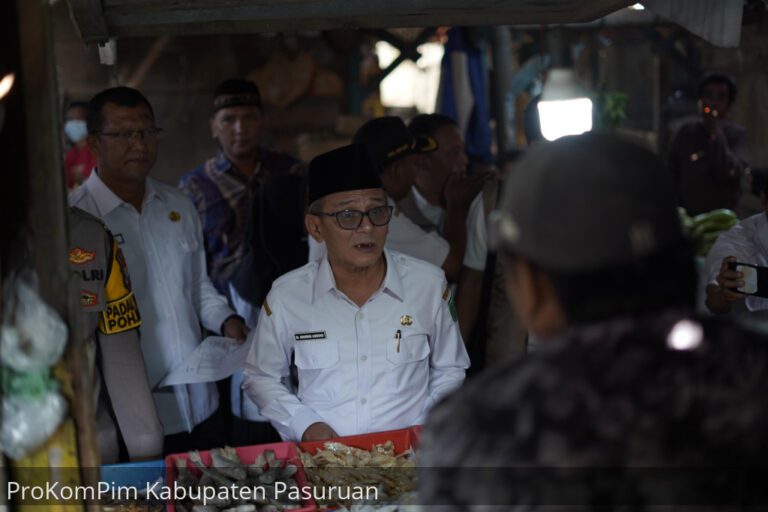 Wabub Pasuruan Pastikan Pasokan Bapokting Aman dan Harga Wajar