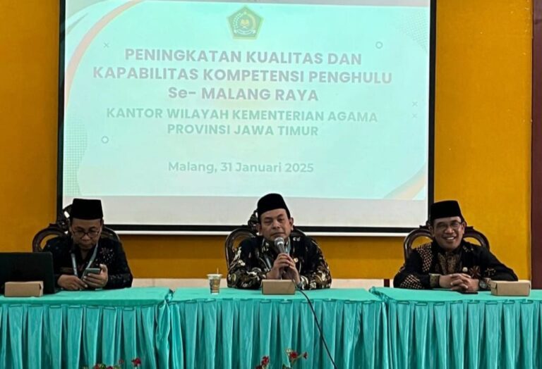 Peningkatan Kompetensi Penghulu se-Malang Raya: Strategi Optimalisasi Layanan Nikah dan Keluarga