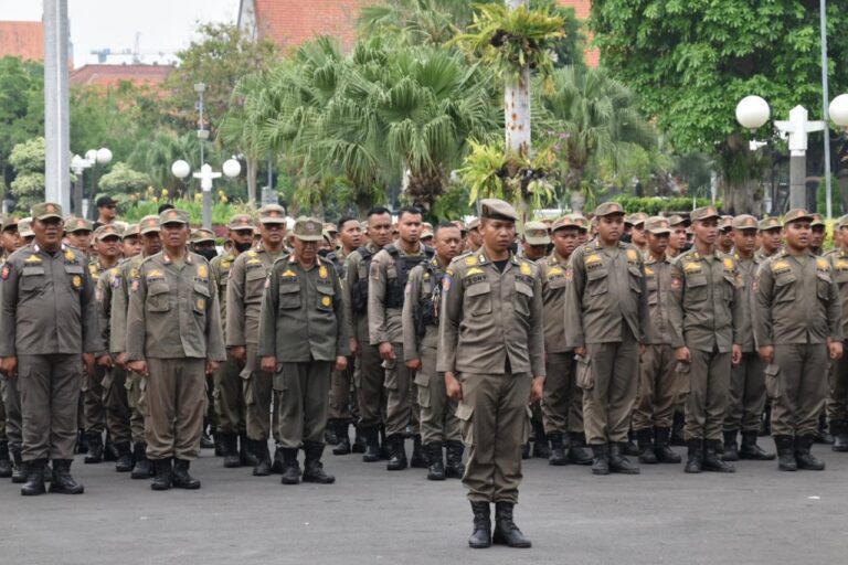 Satpol PP Surabaya Gencarkan Patroli Antisipasi Gangguan Trantibum Selama Bulan Ramadan 2025