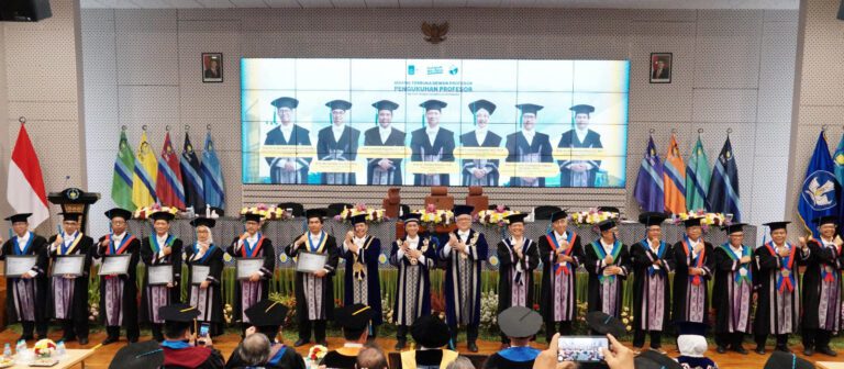 Perkuat Riset dan Inovasi Penelitian, ITS Kukuhkan Tujuh Profesor Baru