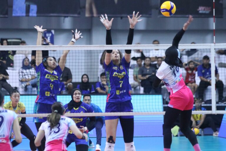 PLN Mobile Proliga 2025 : Livin’ Mandiri Petik Kemenangan Atas Electric PLN