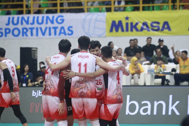 PLN Mobile Proliga 2025 : Bhayangkara Presisi Bekuk Palembang Bank SumselBabel