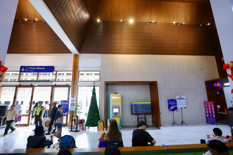 Sentuhan Arsitektur Osing di Wajah Baru Stasiun Banyuwangi Kota