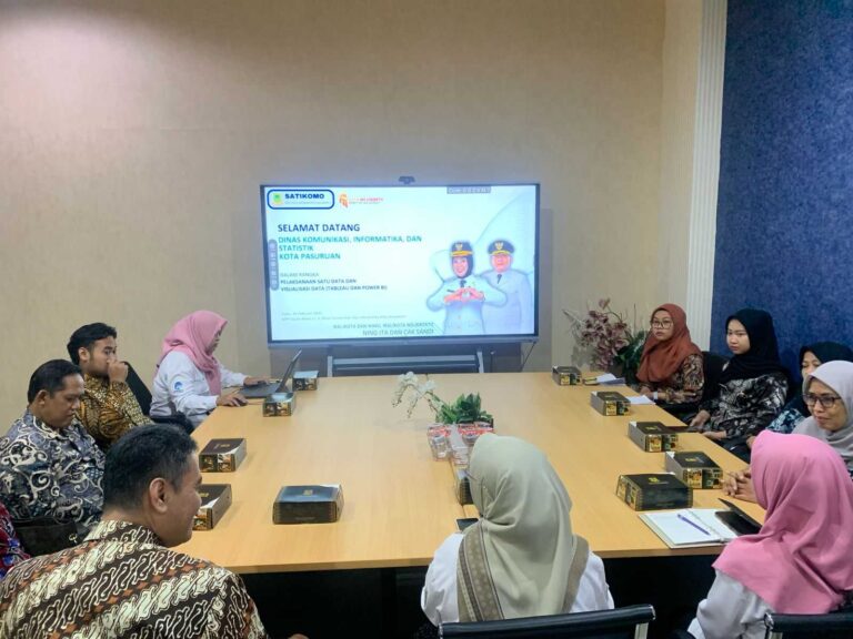 Kota Mojokerto Kembali Jadi Jujugan Studi Tiru Satu Data Indonesia