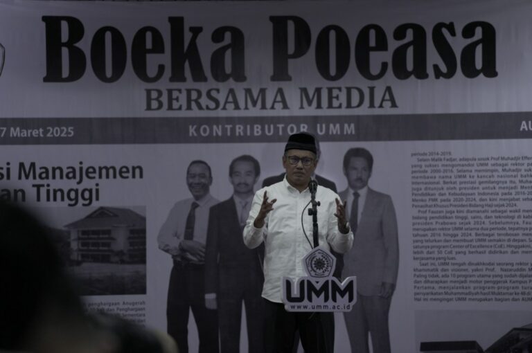 Rektor UMM : Jurnalistik Bisa Majukan Bangsa