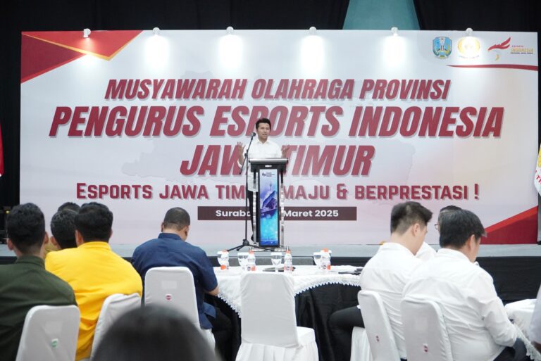 Musyawarah Olahraga Provinsi ESI Jatim Bahas Arah Pengembangan Esports Maju dan Berprestasi